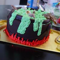 Coldron This is a cake i made for Halloween 2008. This was a challenge. What do you think?