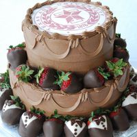 Texas A&m Chocolate Groom's Cake a friends wedding cake, not my work but wanted to share; would love to know how they did the a&m transfer on the top