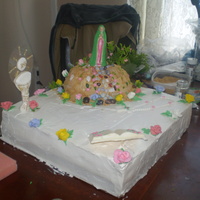 Alondra's First Communion Cake La Virgen de Guadalupe Cake my daughter requested for her First Communion