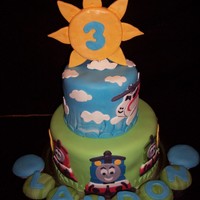 Thomas & Friends This was for my cousin's little boy Landon, he was turning 3!