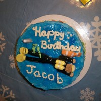 Scuba Cake 