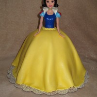 Snow White This cake was made for a girl whose parents house burned down. All friends volunteered and threw a B-day party for her. It was fun to make...