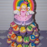 Rainbow Fairy For my baby girl! Made to match partyware