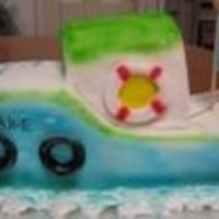 Tug Boat My first experience with airbrushing. It will be better I hope! Thanks for looking