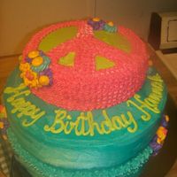 Peace For Hannah's 18th birthday. She found the picture and I duplicated it. If it was from a CC contributor...Thank you so much for the...