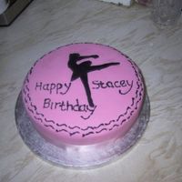 Ballerina This was my 1st attempt at decorating, need more practice with the writing though....lots