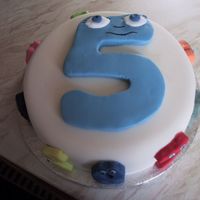 Numberjacks From Uk childrens programme, Numberjacks.This was for my daughters 5th birthday.