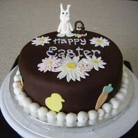 First Cake Working With All Fondant! 