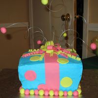 Whimsy.jpg This cake was for a Grinch Christmas party. Coconut cake with Coconut filling and cake was dyed green.