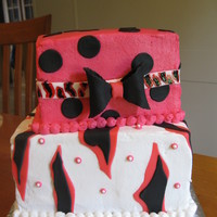 Birthday cake design by 12 yr old customer