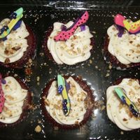 Mother's Day Cupcakes Red Velvet Cupcakes w/cream cheese frosting