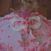 Princess Barbie Cake This is the back of the cake!