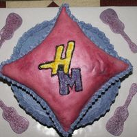 Hannah Montana Pillow This is the cake that I made for my 7 year old niece's birthday, She requested Hannah Montana and I wanted to try a pillow, so this is...