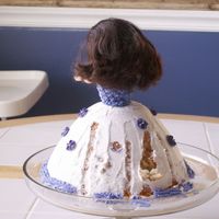 Don't Leave Cake Where Kids Can Get To It I mistakenly thought the other adults in the house could protect the cake while I took a nap. This is the end result.