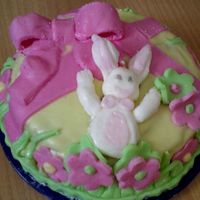 Easter Bunny greek Easter April 27th, 2008 -- 1 month later than the Catholic one... it is already too hot to work with fondant, but I gave a try (a...