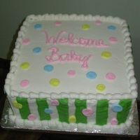 Baby Shower Cake 