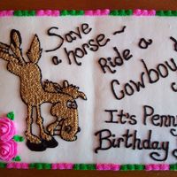 Cowboy I made this for a friends birthday