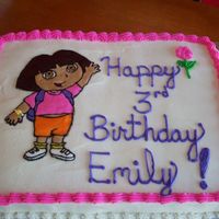 Dora this is my 1st time using the frozen buttercream method- loved it