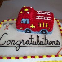 Firetruck i made this 1 for a guy who graduated from firefighter school