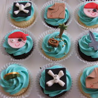Pirate Cupcake 