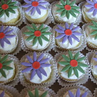 Purple And Green Flowers 