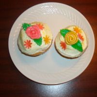 Sweet Cupcakes Mother's day cupcakes. Modeling chocolate flowers. They turned out looking really Autumn-like, and not Spring-y like I had hoped. They...