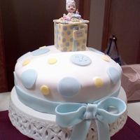 Polka Dot Birdie Cake This was a Birthday cake i made for my Friend Mary. It is the second cake i've made using fondant. Thanks for looking!
