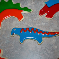 Dinosuar Cookies 