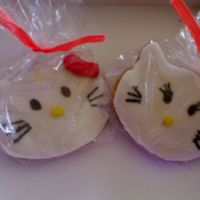 Hello Kitty Cookies Cookies I made for my daughter and her friends