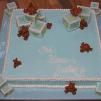 Christening Cake Christening CakeBut can be used for a shower cake too!