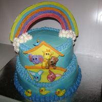 Noah's Arc im an ameture cake decorator, self taught, and this is my version of a wilton cake. i was proud of my animals!!!
