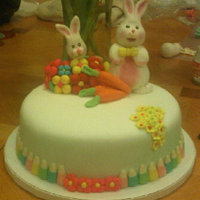 Easter Bunny Cake the kids at church loved it