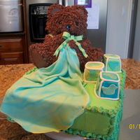 Bear, Blankie And Blocks Thanks for looking!