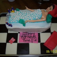 R & R For Your Birthday! I found a lot of cakes like this on here, so I just took a little from all. The birthday girl was super excited about the cake.