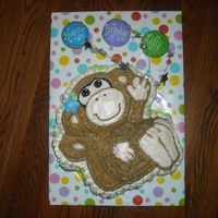 Monkey For Lilli All buttercream, cupcakes or balloons.