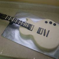 Guitar First guitar! I love how it came out.. replicated the actual guitar for a guy graduating from high school.