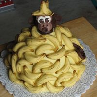 Another Monkey Cake I've been just waiting for an excuse to make this cake, that I've long admired on this site. Chocolate-chocolate chip sour cream...