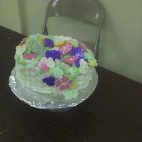 1St Basketweave Cake Course 2 basketweave cake.