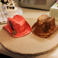 Cowboy Hat Mini Cakes 