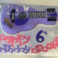 Hannah Montana 2 Marble cake w/ buttercream and fondant and royal accents. I loved makin this cake. Oh and Image transfer. TFL!