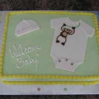 Baby Shower For my sister in law. She loved the monkey because it was close to the bedding she wanted! Yah! Thanks for looking :)