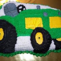 John Deere I done this John Deere cake for a 4 yr. old and done they John Deere Hay Buggy to go with it .You will have to look up the John Deere Hay...