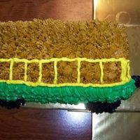 John Deere Hay Buggy This was a small cake to add for a few people that was added on to the John Deere cake I madeThis is a cart or buggy what ever you think it...