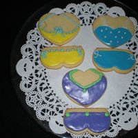 Bikini Hearts These were fun to make and my son's college roomates loved them too! NFSC with RBC and MBC