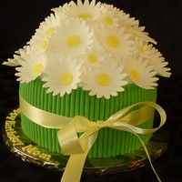 Daisy Cake Borrowed this idea from the beautiful cakes on CC, thanks so much for the inspiration. TFL.