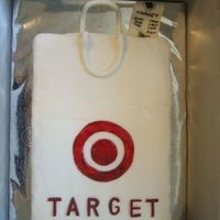 Target Bag I saw another user on CC made a Target Bag cake and I borrowed the idea for my best friend's birthday since our weekends usually...