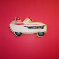 Ornament These were made for an artist that design's Christmas ornaments. He has been doing this since 1973. These four cookies are just a few...