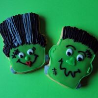 Monster Mash These were really fun to do! Sugar cookie with Toba's glaze. TFL : )