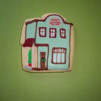 Ornament These were made for an artist that design's Christmas ornaments. He has been doing this since 1973. These four cookies are just a few...