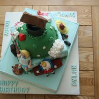 Img_2000.jpg This cake was copied from a member on this board but I am so sorry I have forgotton her name. I will post her name when I find it. This was...